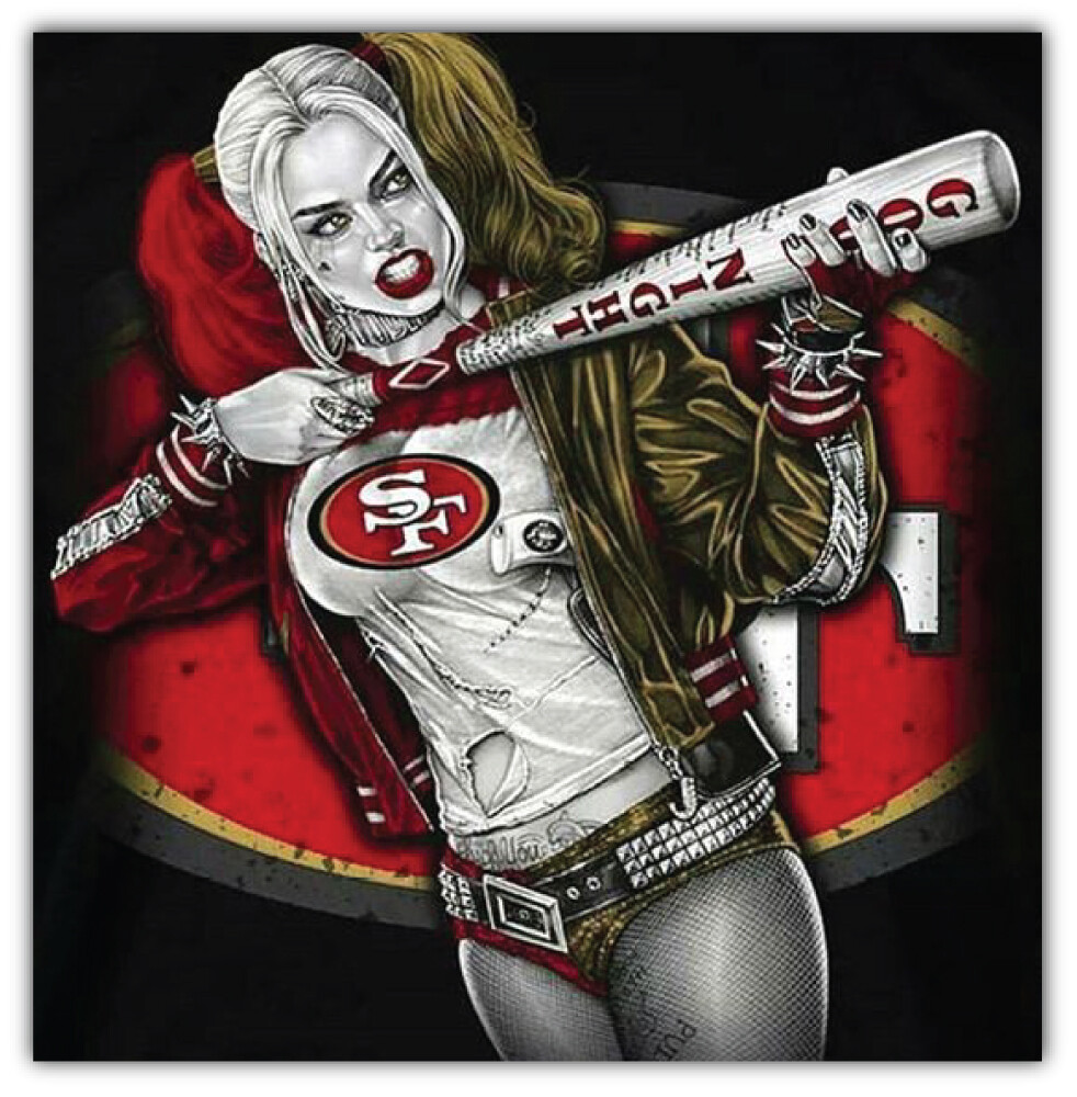San Francisco 49ers NFL Football Logo Sport Car Bumper Sticker Decal "SIZES"