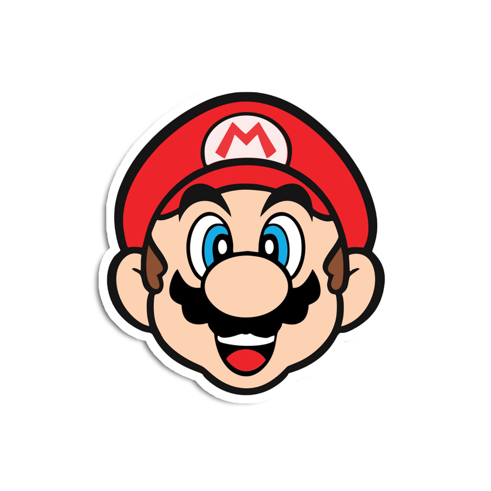 Mario Sticker 3.5 Inch Vinyl Decal Nintendo NES Mario Bros Artwork