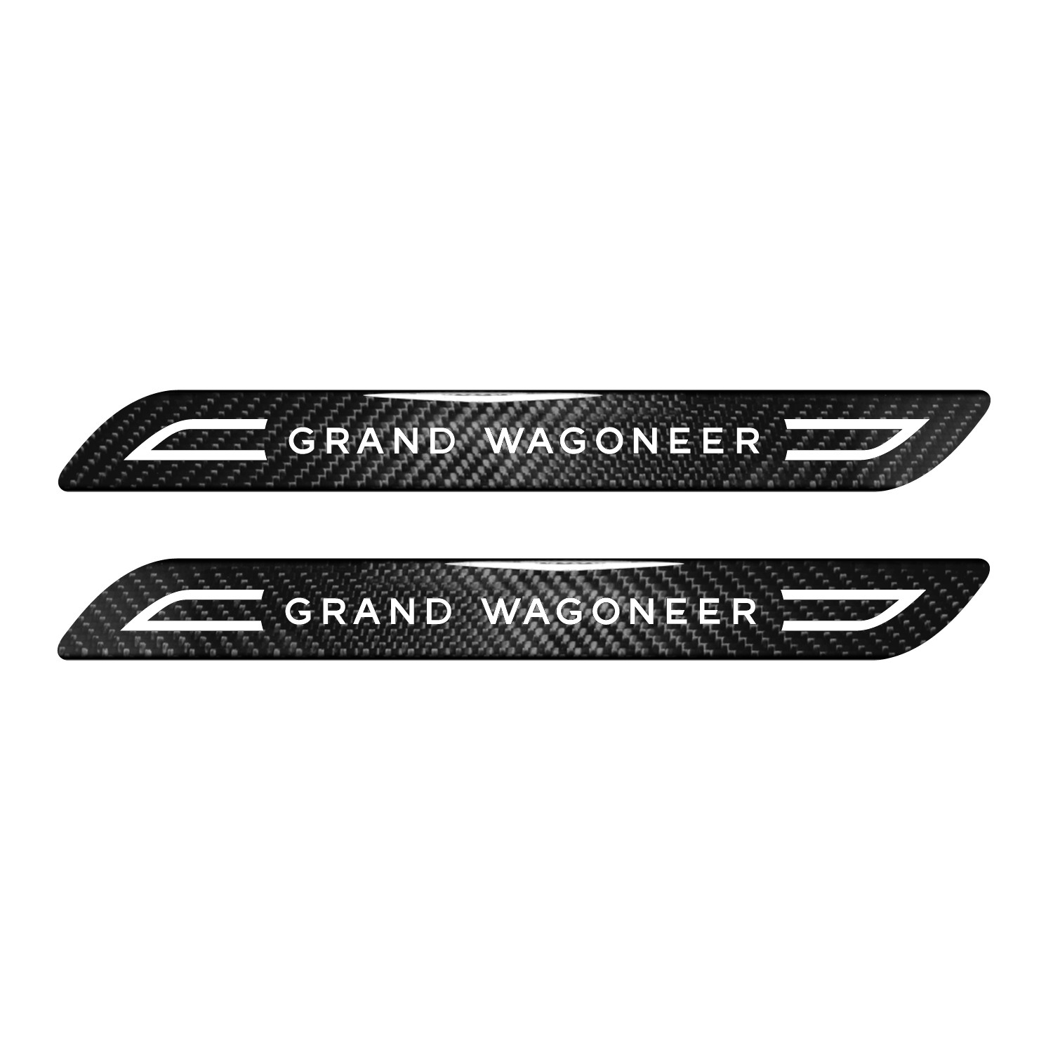 Jeep Grand Wagoneer Blade Style Carbon Fiber Car Protector Decals