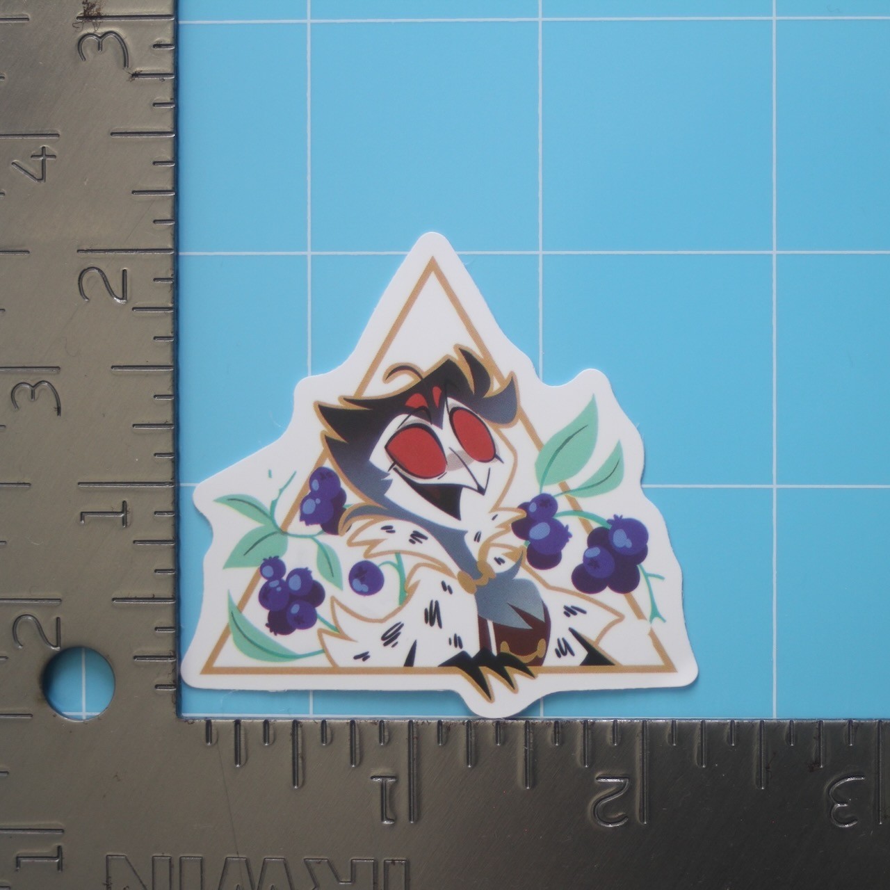 Helluva Boss Sticker (PRINCE STOLAS) VivziePop Cartoon, Matte PVC Decal