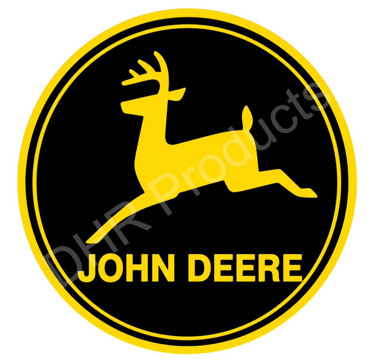 John Deere Vintage Tractor Logo Vinyl Sticker/Decal 16