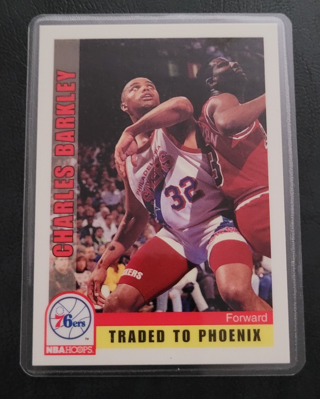 Charles Barkley Basketball Card HOF Fridge/Locker/Cabinet Laminated Magnet