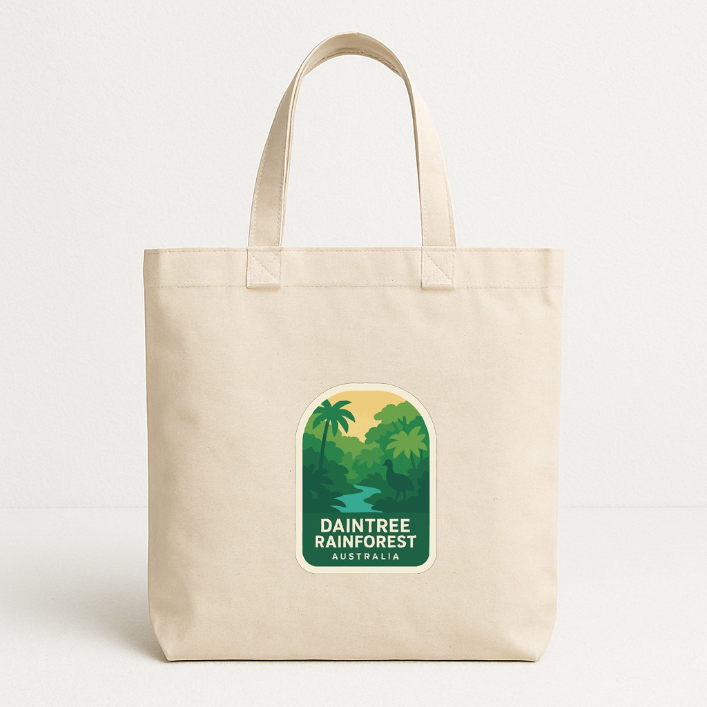 Daintree Rainforest Australia Iron On Heat Transfer Vinyl HTV Die-Cut Symbolic