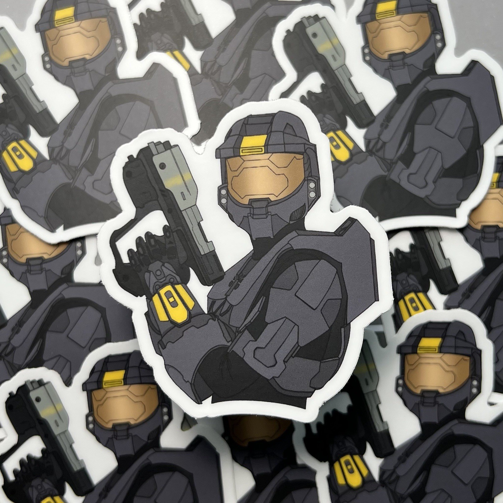 Agent Washington Red vs Blue Sticker RvB Sticker Halo Project Freelancer