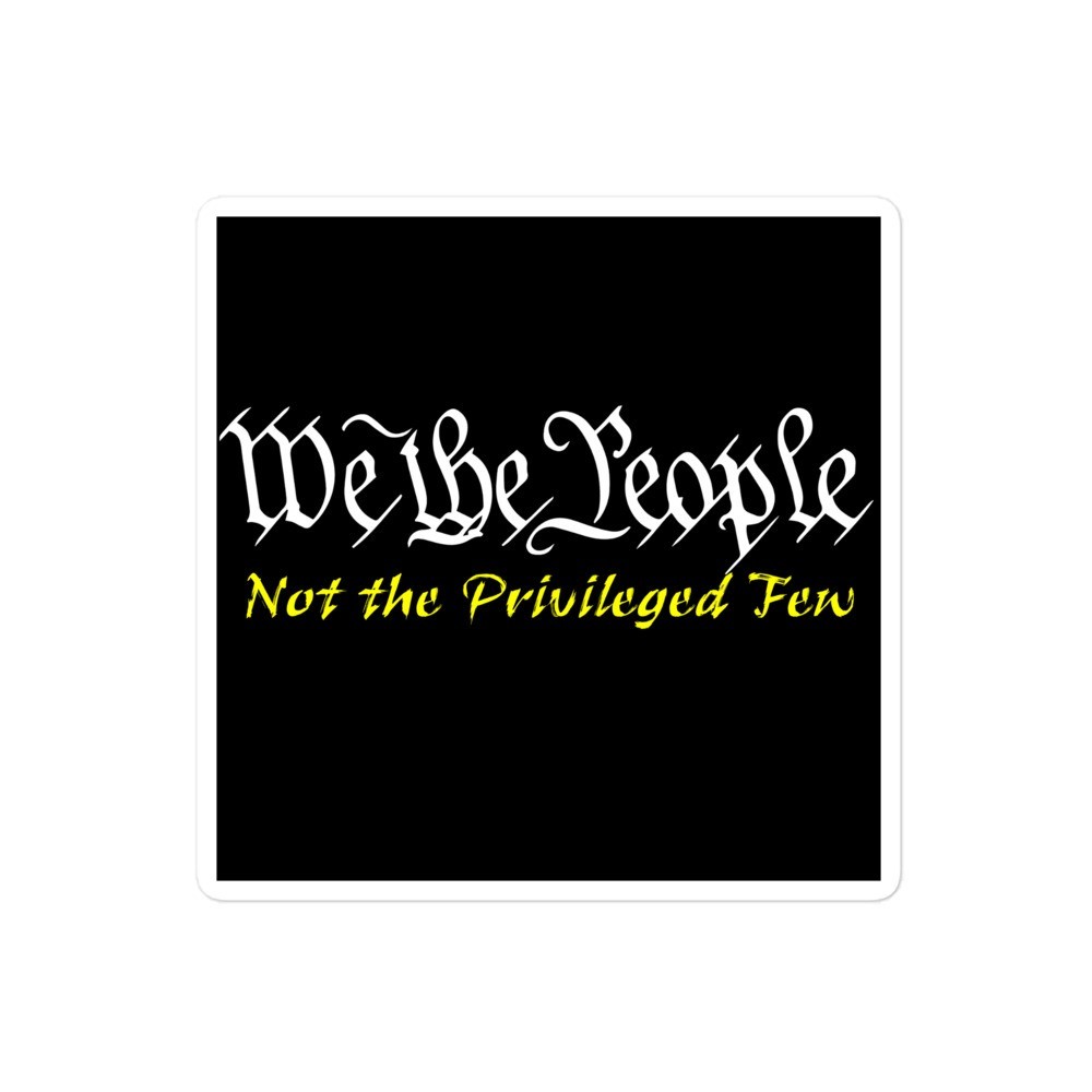 We the People – Slappin' Sticker