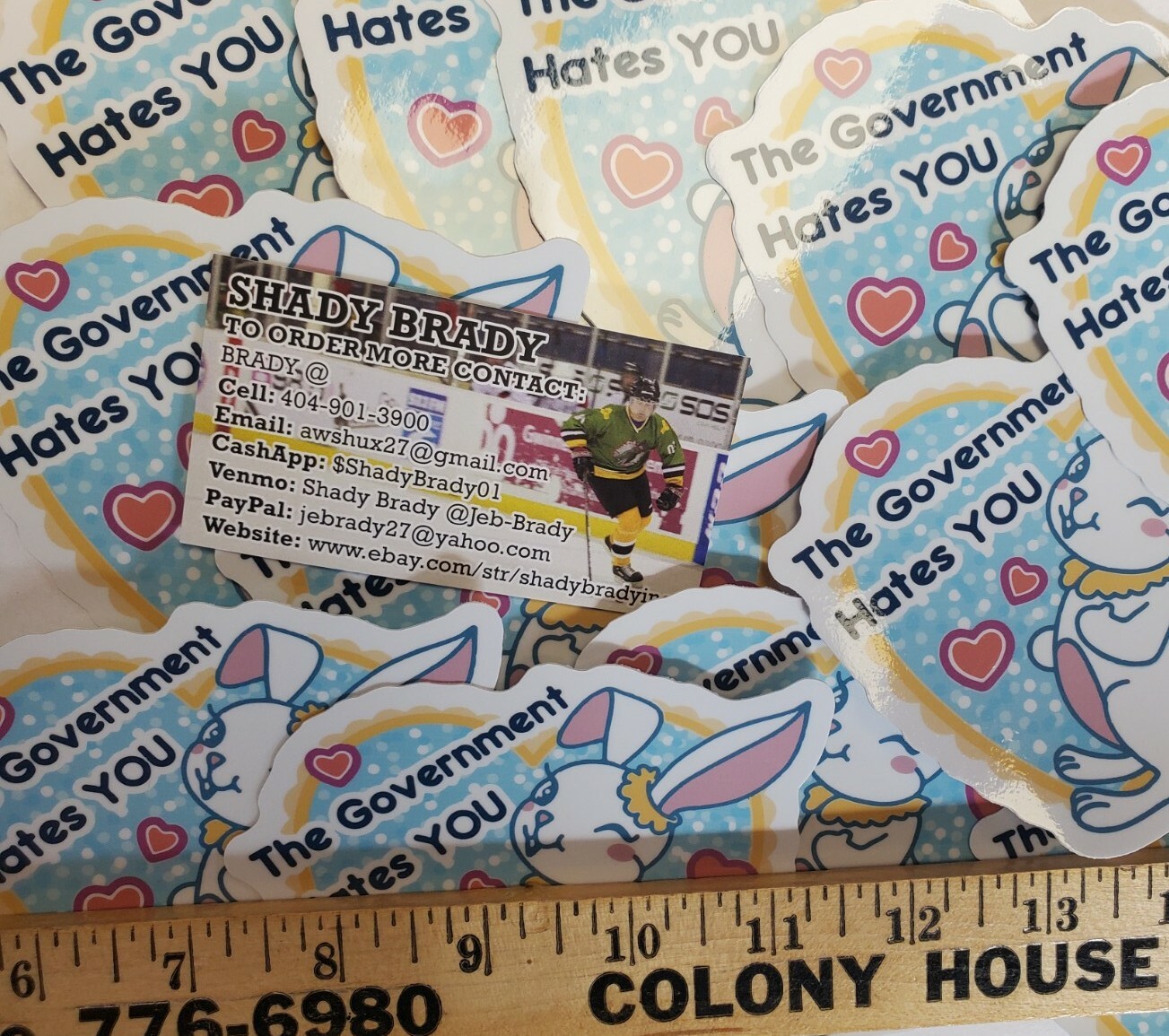 Joe Biden Easter Bunny Secret Service STICKERS 3 PACK *WORLDWIDE 🌐 SHIPPING*