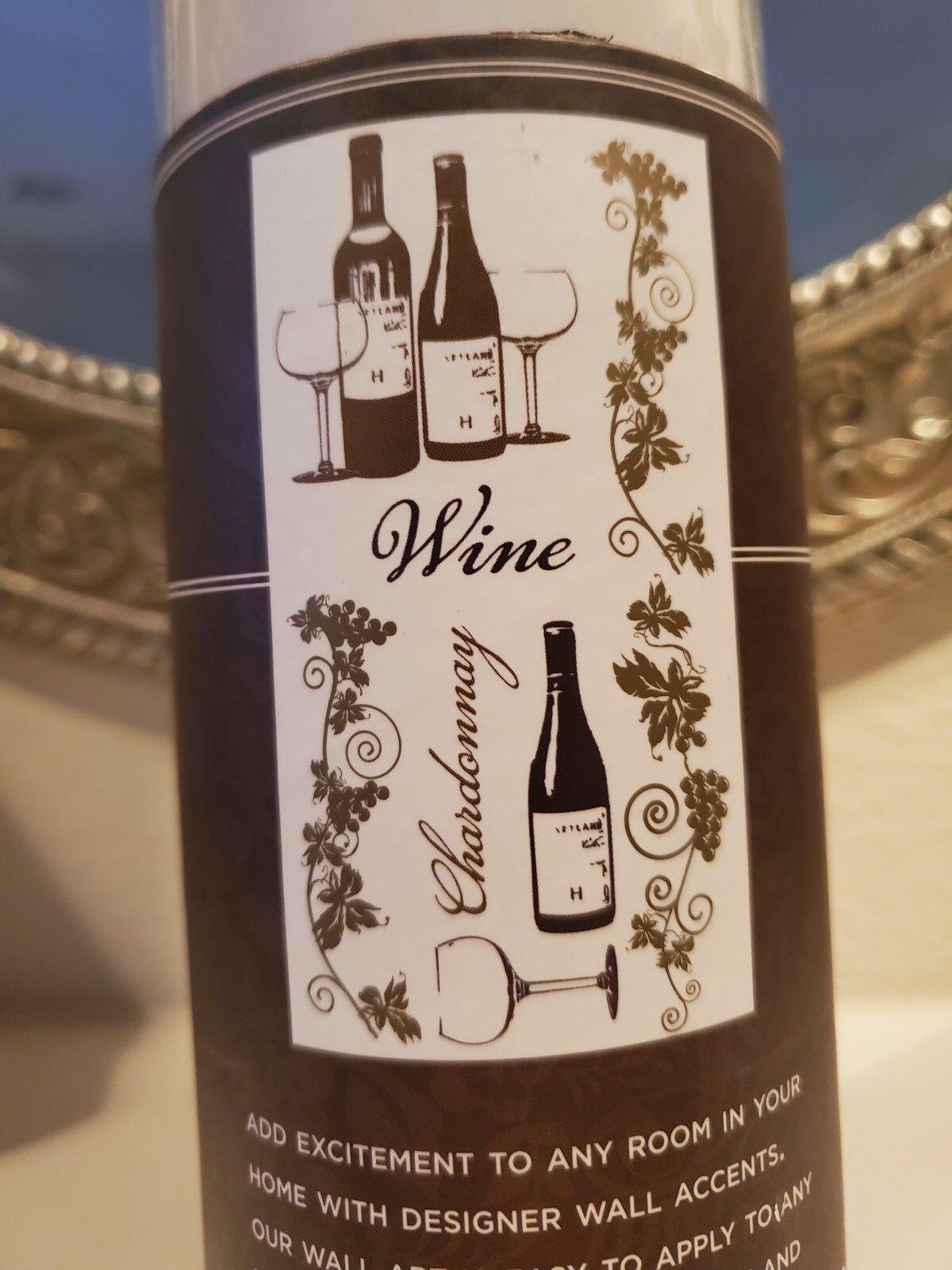Designer Wall Accents "Wine Cellar" Adhesive Art