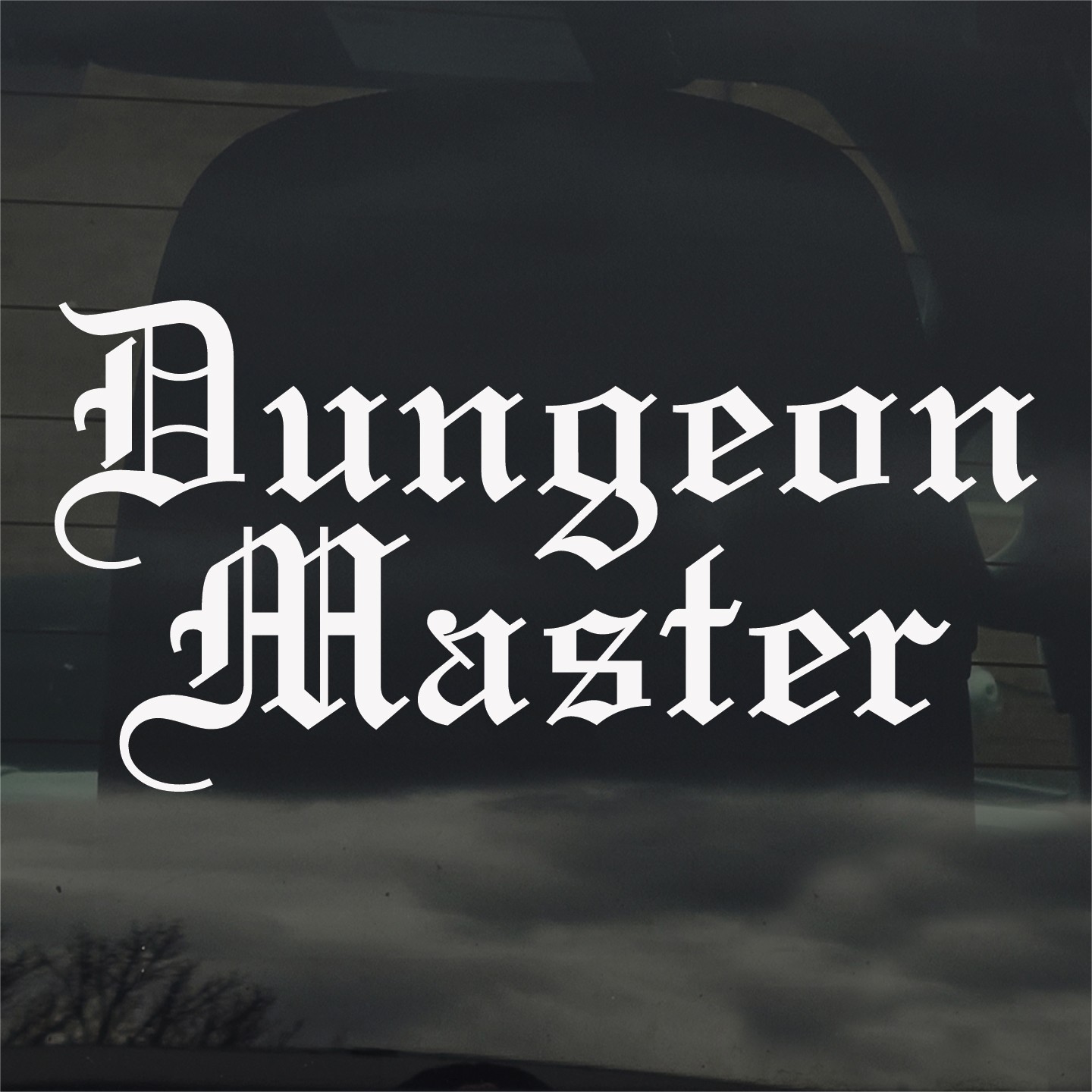 Dungeon Master Custom Vinyl Decal Sticker for Car Window Laptop Gifts & More