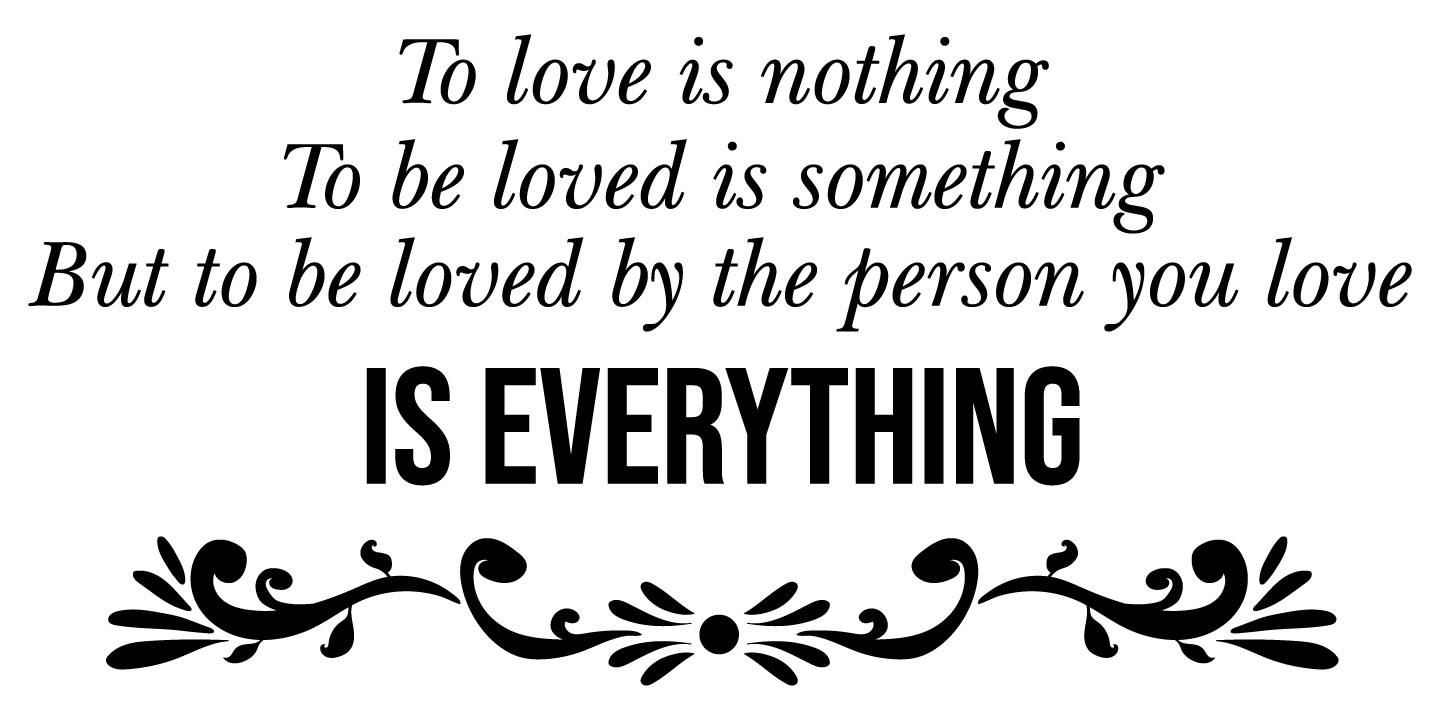 Adhesive Bedroom Living Room Love Quotes Design Vinyl Home Wall Lettering Decal