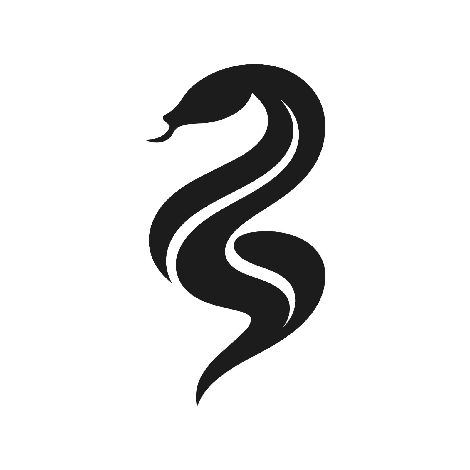 Snake Zodiac Spirit Chinese Astrology Vinyl Decal Sticker Horoscope Symbol