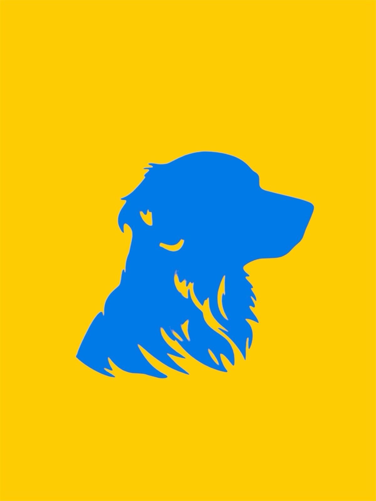 Golden retriever head Decal for car Windows Laptops most Smooth Surfaces