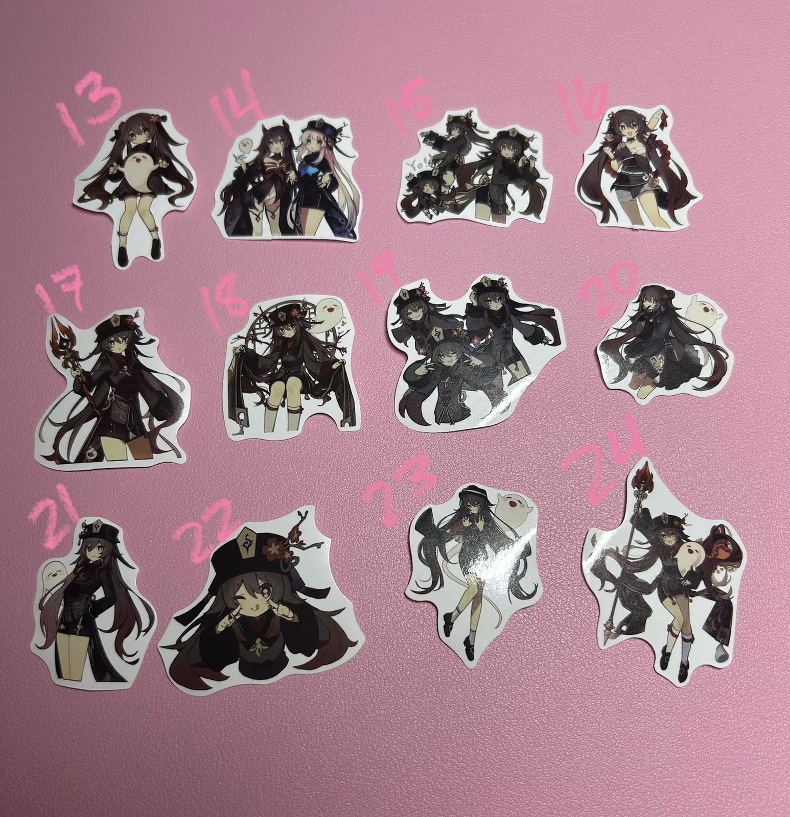 Genshin Impact And More Anime Stickers – 8