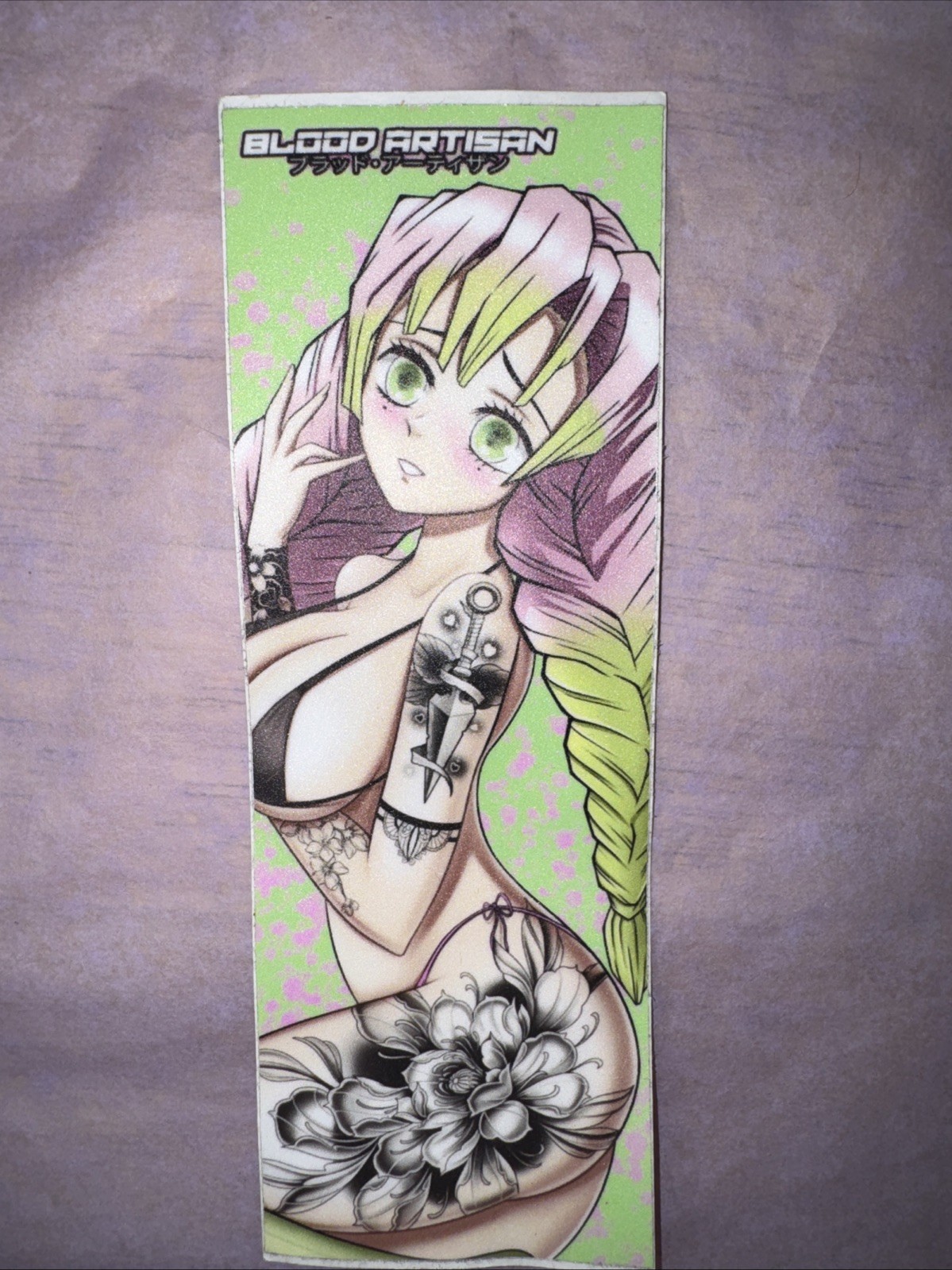 Mitsuri Kanroji Style Blood Artisan Anime Sticker Decal Demon Slayer