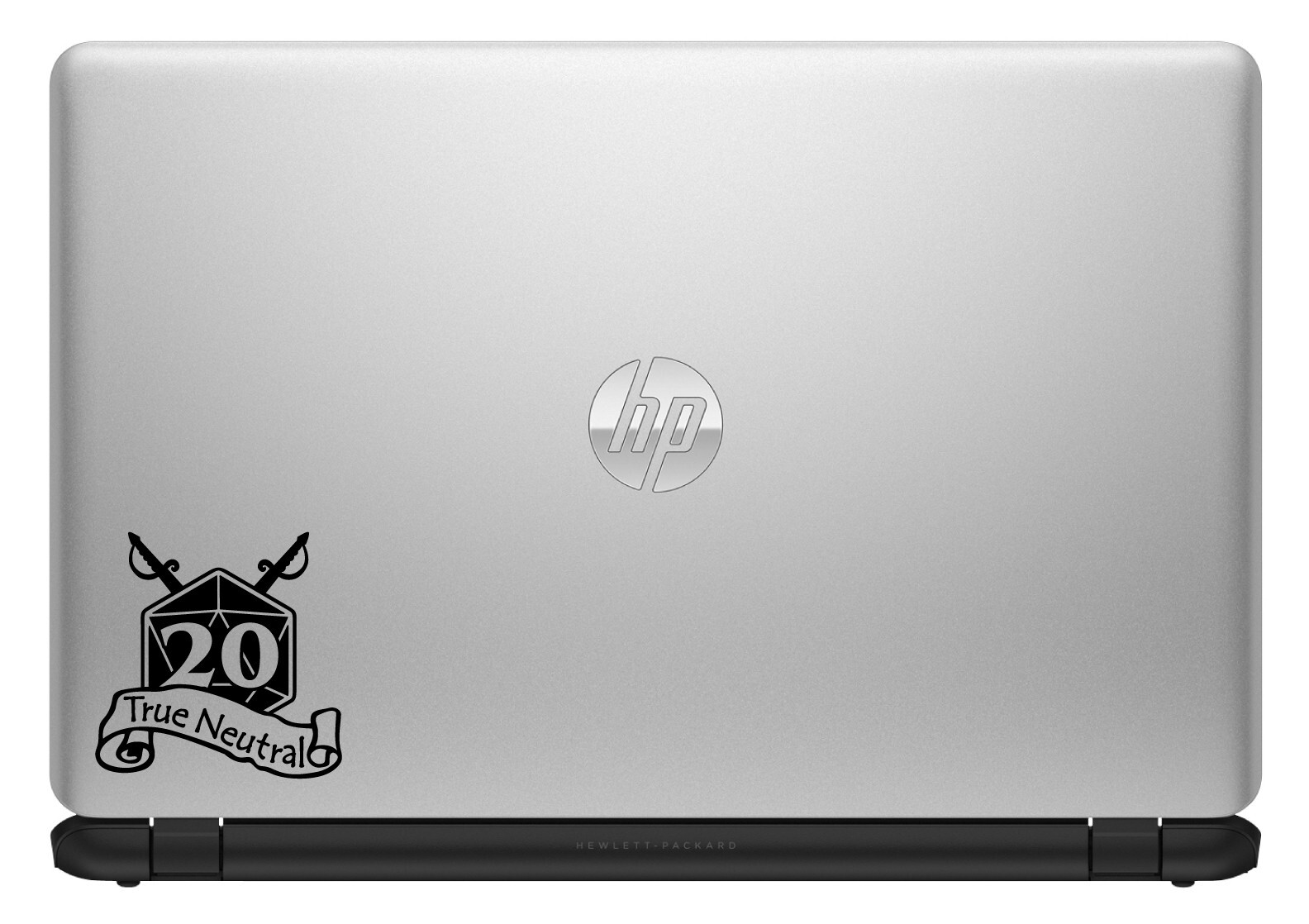 True Neutral D20 Vinyl Sticker Decal Gaming RPG TTRPG Role Play Car Laptop More
