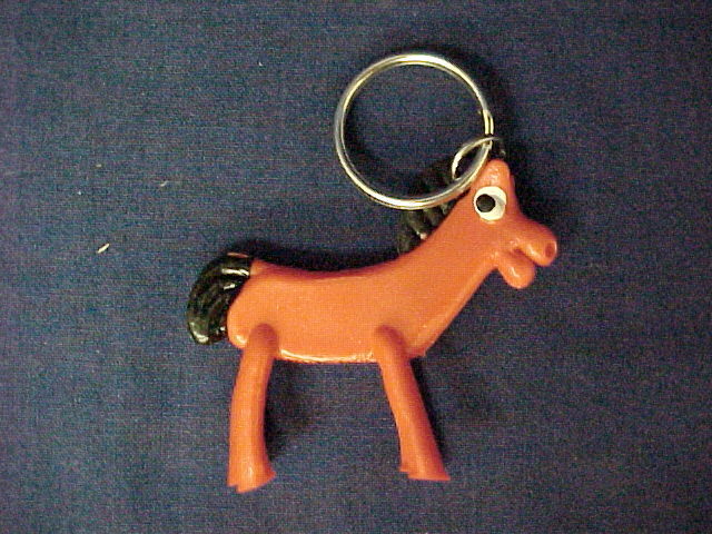 Vintage 1985 Pokey Key Chain New old Stock