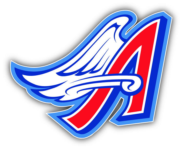 Anaheim Angels MLB Baseball Wing Car Bumper Sticker Decal – 3", 5" or 6"