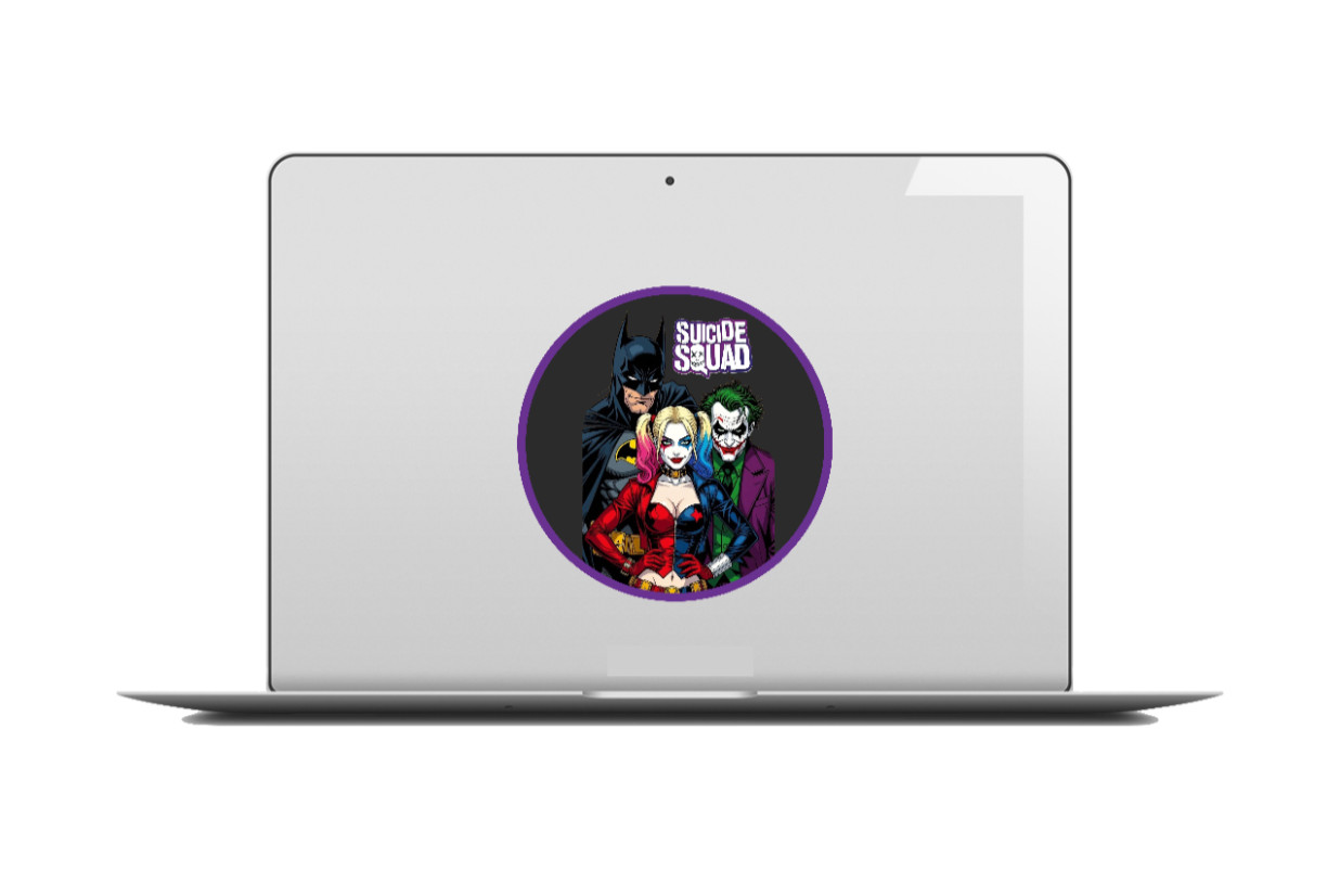 Movie DC (Suicide Squad) 4" Vinyl Decal Handmade Vehicle Cooler Laptop Decor 26