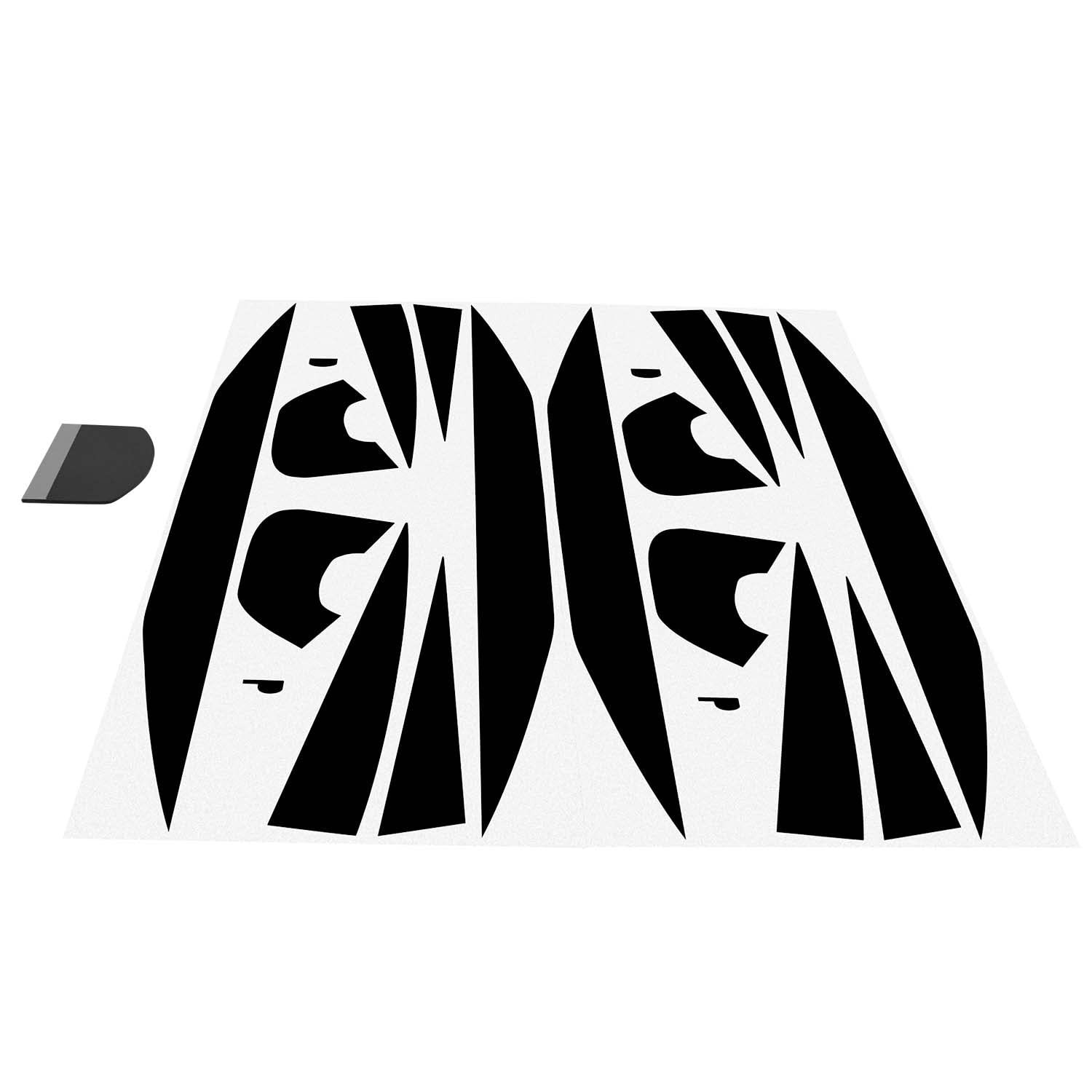 Tail Light Race Track Bat Vinyl Overlay Decal Cover Exterior Accessories for …