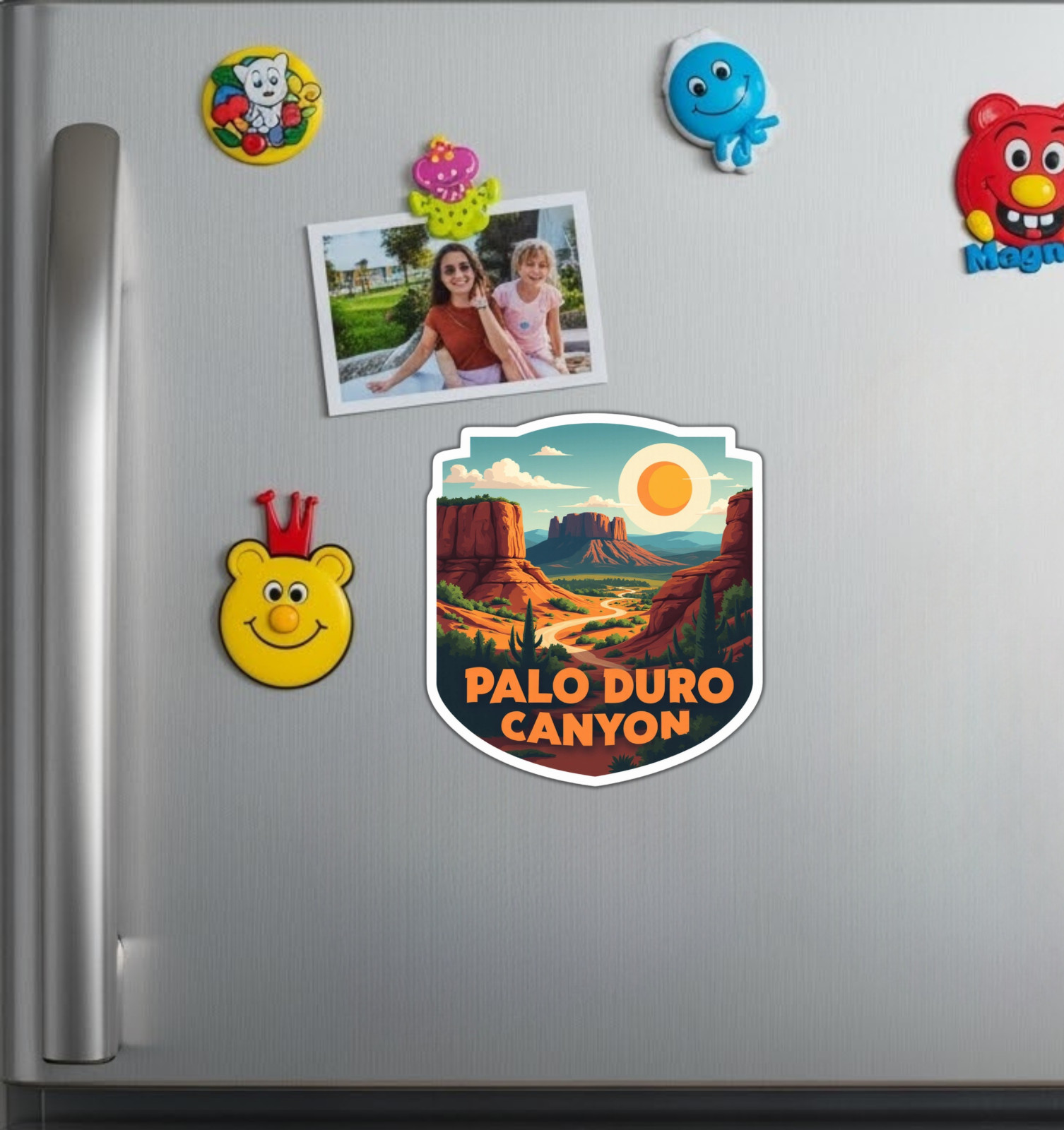 Palo Duro Canyon Amarillo Texas Fridge Magnet or Laptop Sticker