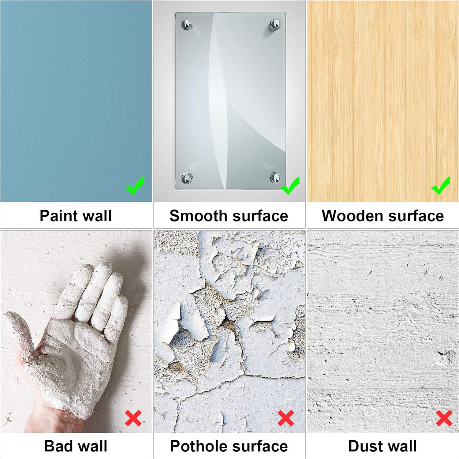 6 Sets/12 Pcs Back to School Inspirational Classroom Wall Decal Watercolor Motiv