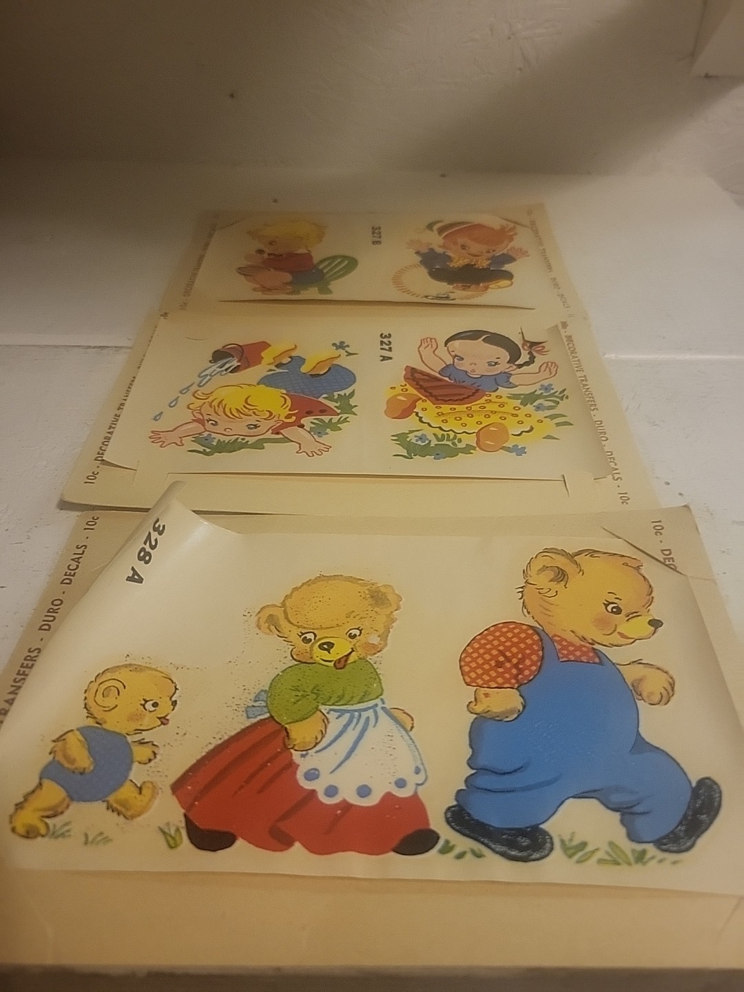 1950s Decal Kids Fairytales