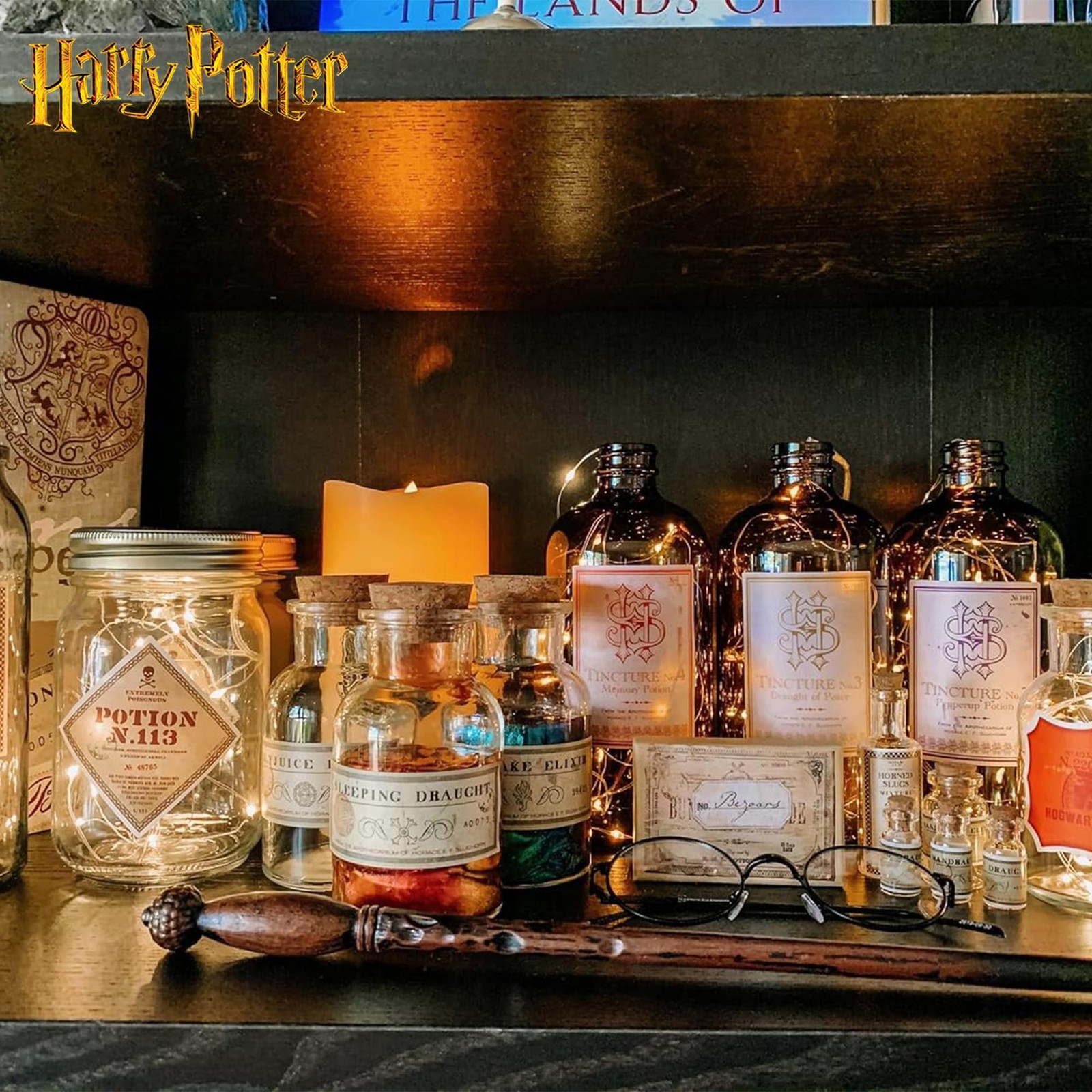 Harry Potter Potions Labels Vinyl Decal 50-Pack