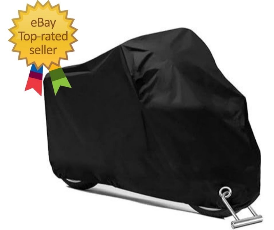 Motorcycle Scooter Cover Waterproof Outdoor – Tear-Proof Large 250cc 150cc 50cc