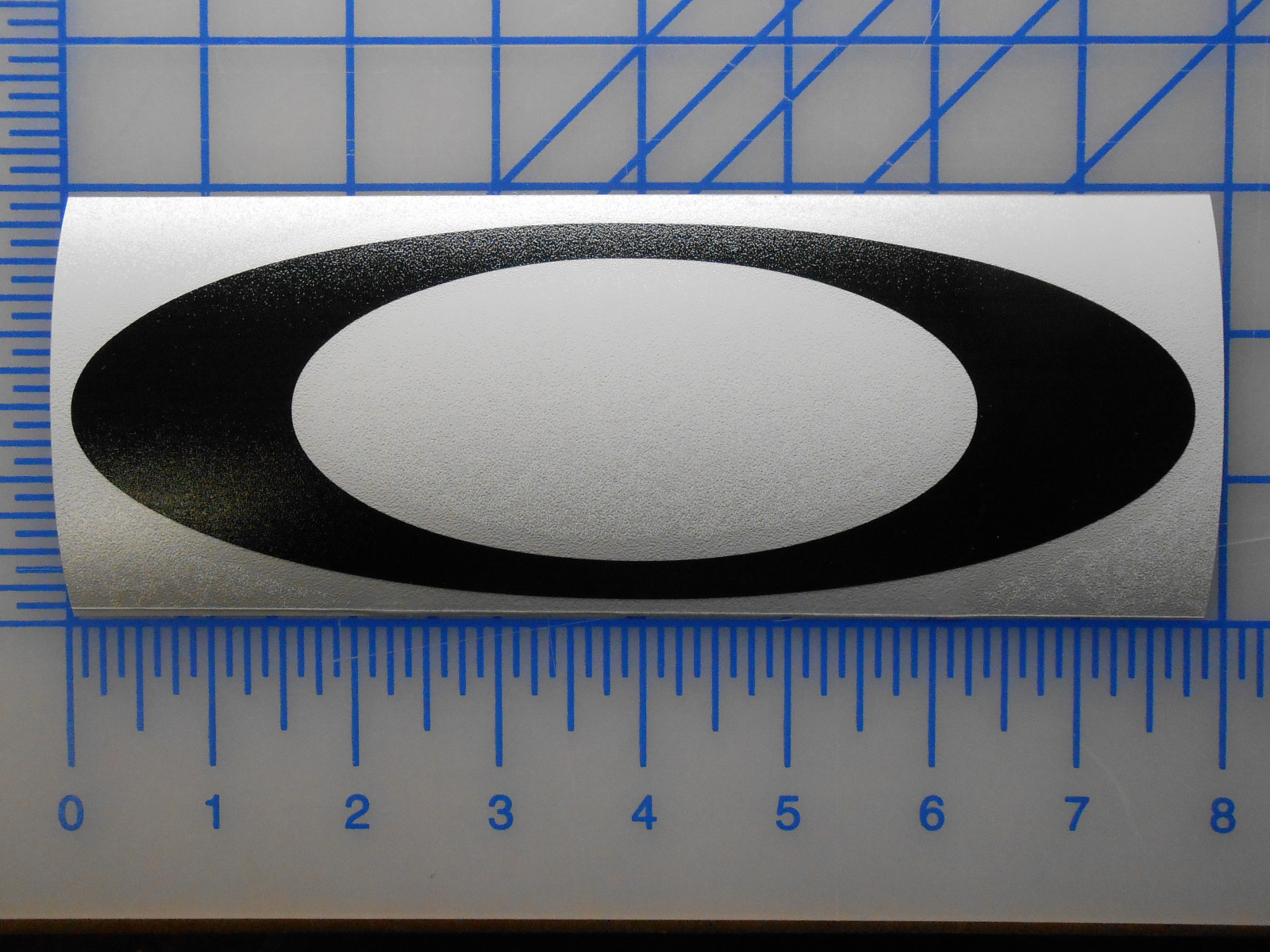 Oakley "O" Logo Decal Sticker 5.5" 7.5" 11" Sunglasses Golf Vault Polarized