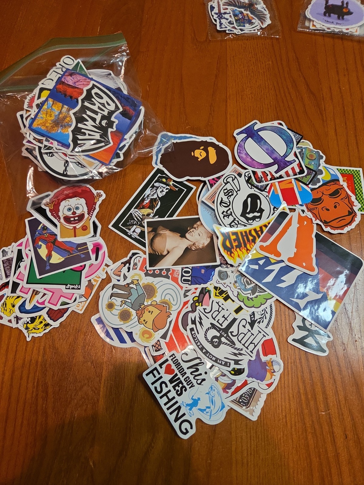 Sticker Decal Lot Of 1,400+ Vinyl/Die-Cut Stickers – Mixed Lot