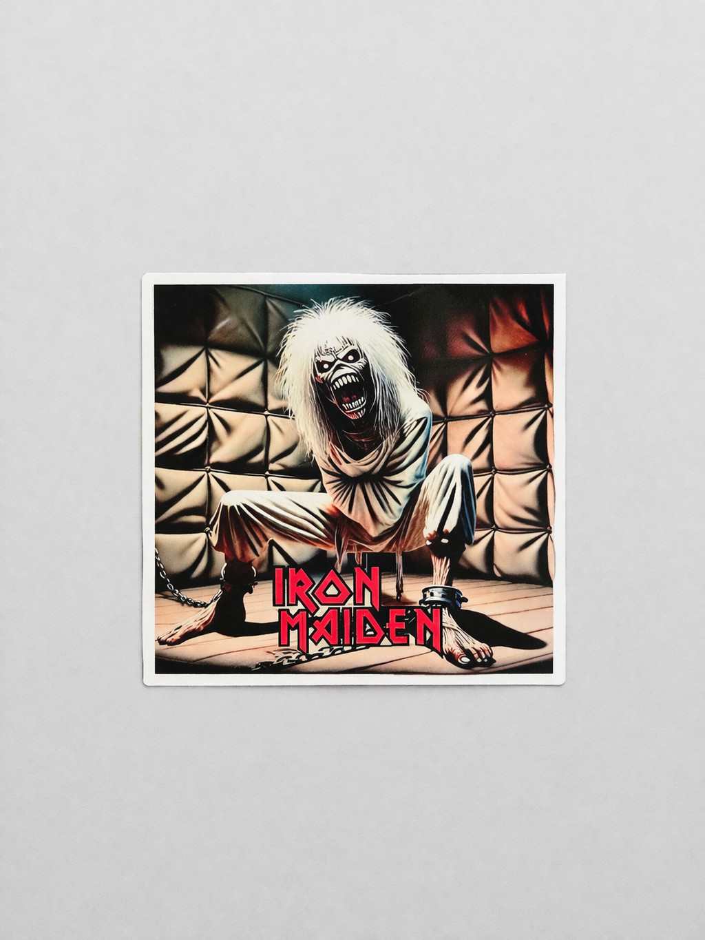 British Heavy Metal Horror Mascot Vinyl Stickers Rock Music Decals Waterproof