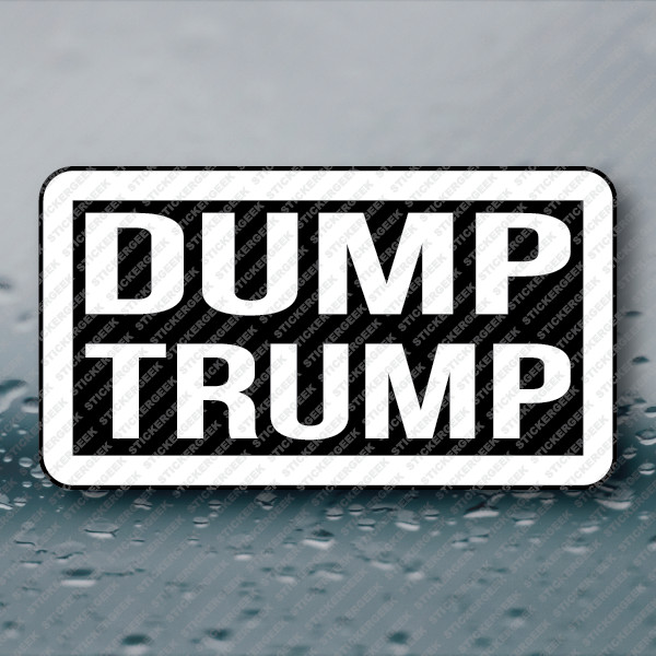 DUMP TRUMP 25-250pcs political ANTI trump gop republican