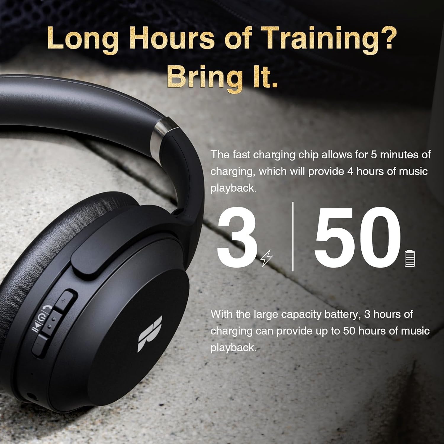 Bluetooth Headphones, Premium Active Noise Cancelling Wireless Head… Fast Ship