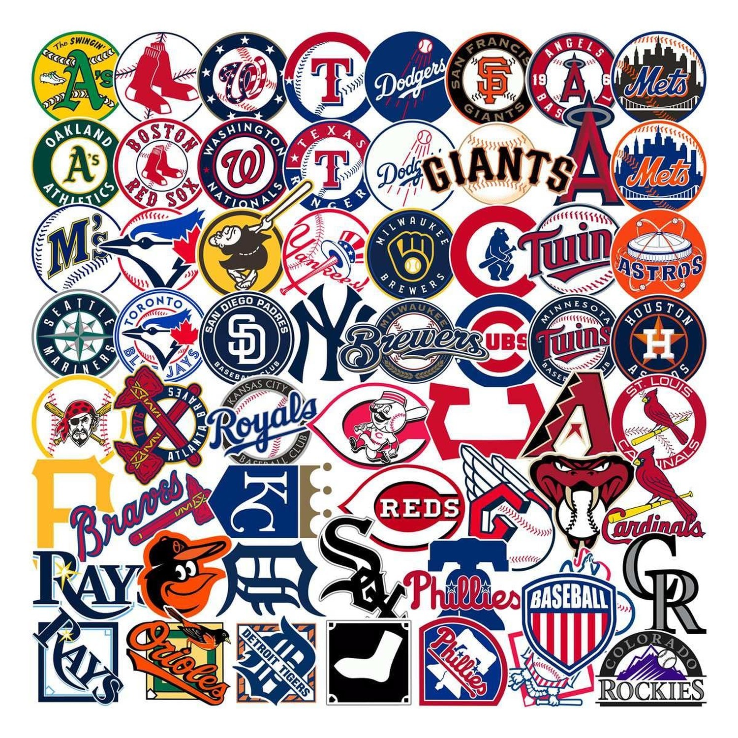 70 Pcs Sports Stickers,Baseball Stickers,Hydroflask Bottles Waterproof Vinyl …