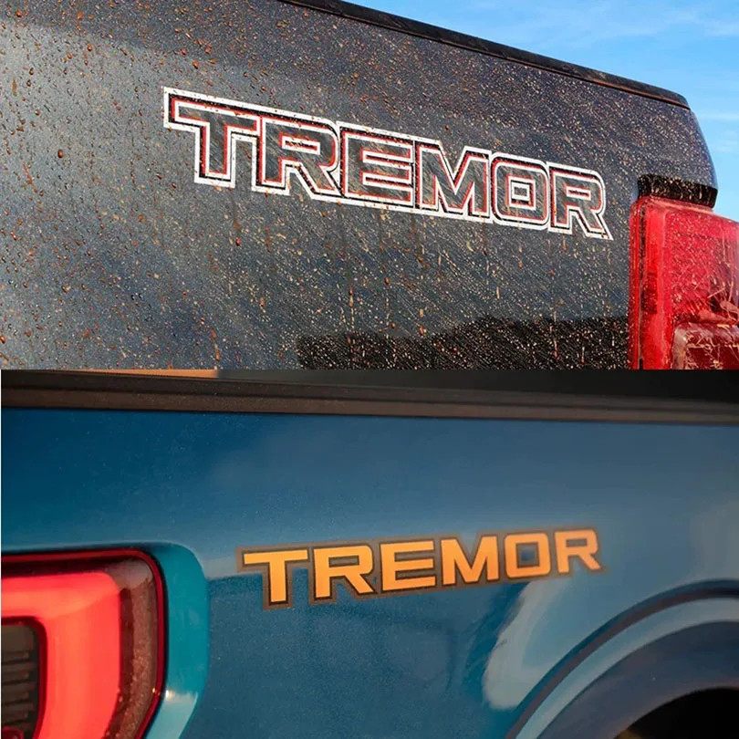 Aftermarket Off-Road Mountain Scratch Bedside Decal for Ford F-150 Tremor / Rang