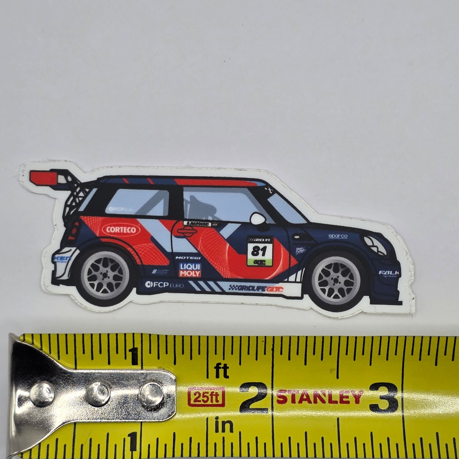 Track Ready Mini Cooper 4" Sticker from FCP Euro – Car Decal Mechanic Liqui Moly