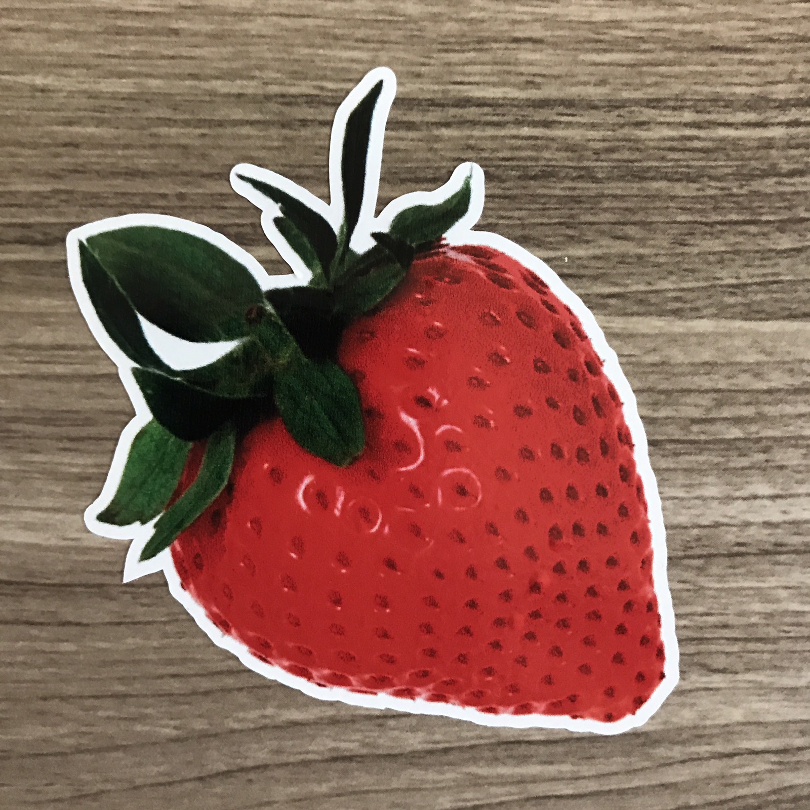 Strawberry 3.5" Wide Vinyl Sticker Set