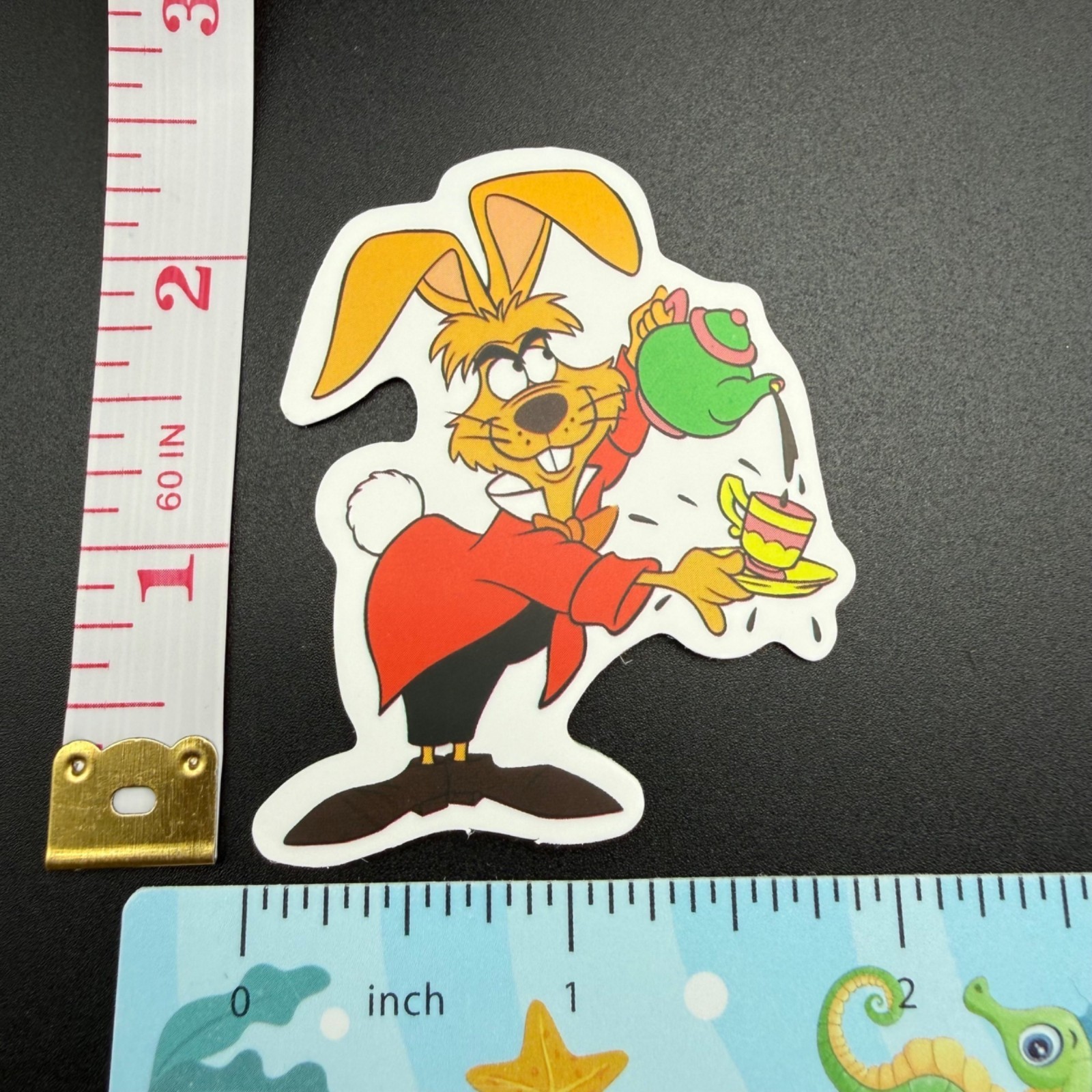 4 Stickers Disney Alice in Wonderland Vinyl Decal Laptop Phone Skateboard Bottle