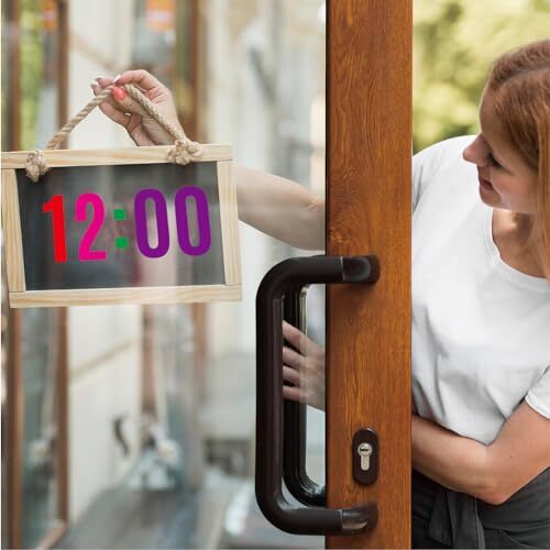 HLLNME 300PCS 5 In Letter and Numbers Stickers 30 Sheets Vinyl Multiple Colors