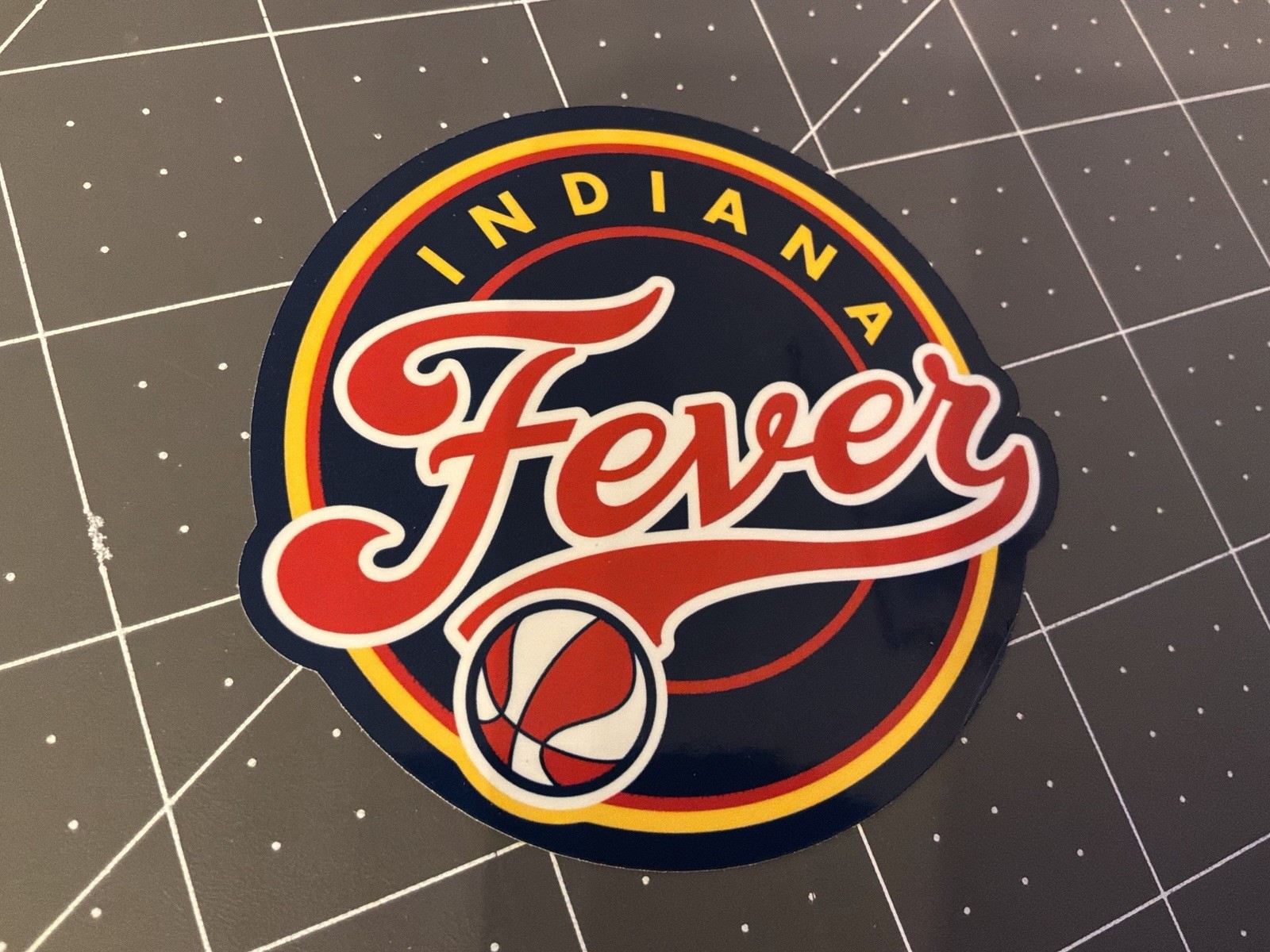 Indiana Fever Sticker Sticker 3” Vinyl