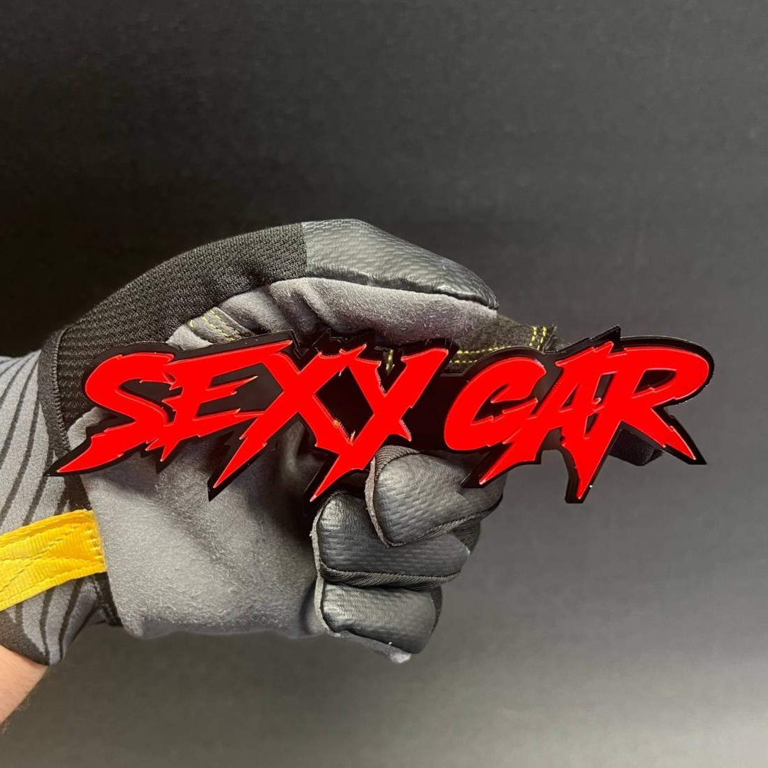 1PC Custom Sexy Car Text Car Badge Emblem Fender tailgate Aggressive Decal