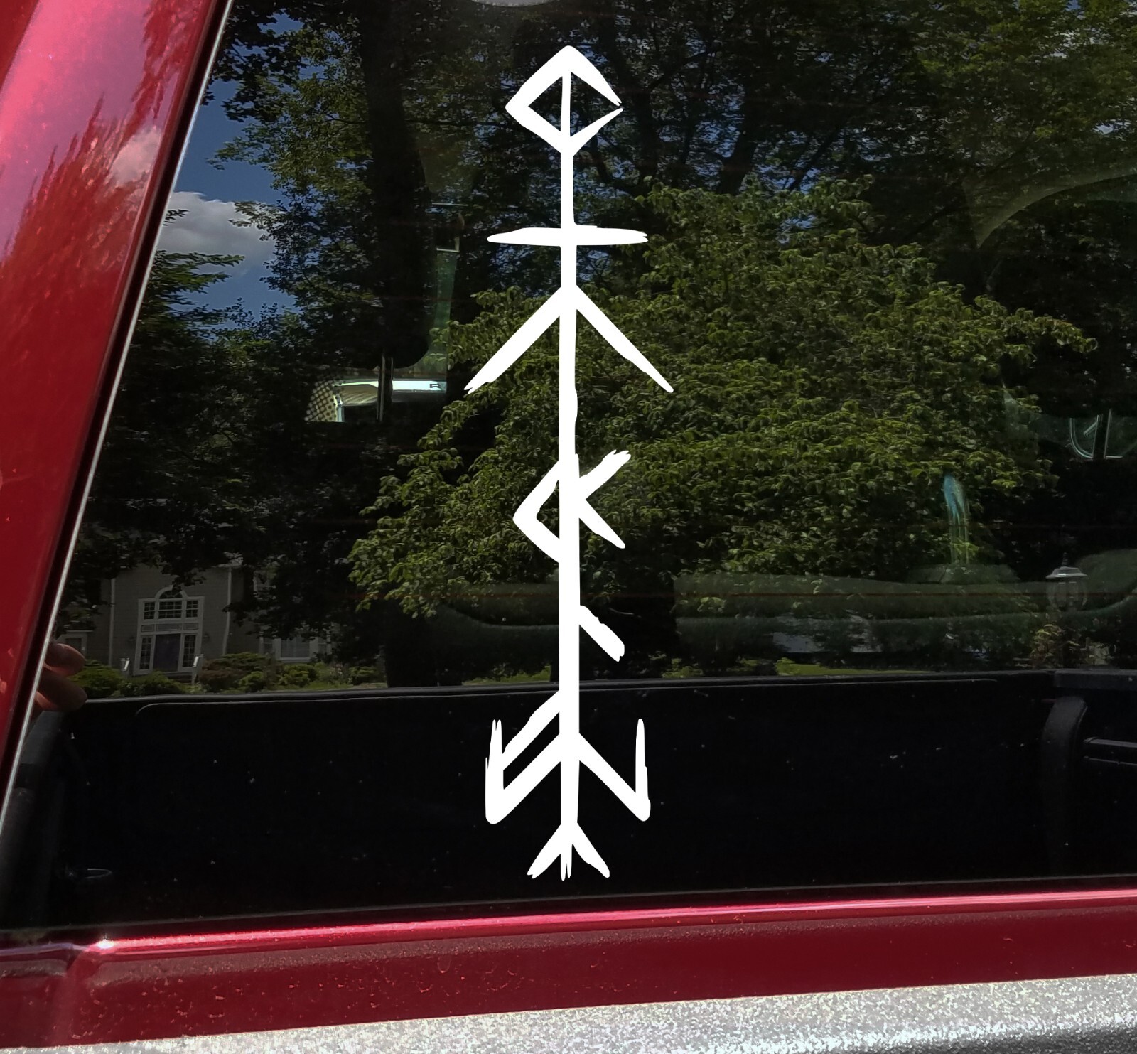 Witch Bindrune Vinyl Decal – Viking Norse Rune – Die Cut Sticker