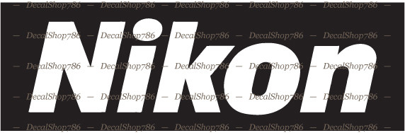 Nikon Sports Optics/Scopes -Hunting/Shooting- Vinyl Die-Cut Peel N' Stick Decals