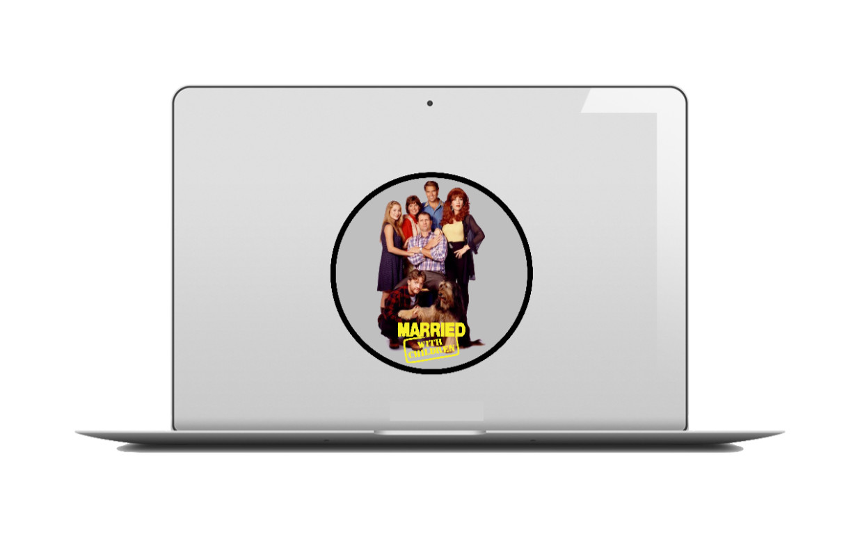 Married With Children – 4" Vinyl Decal Handmade Laptop Decor Vehicle Cooler 251