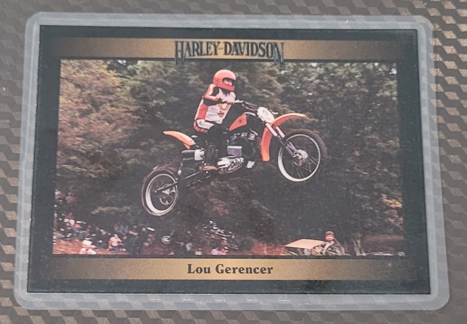 Harley Davidson Vintage Collectible Card Fridge/Locker/Cabinet Laminated Magnets