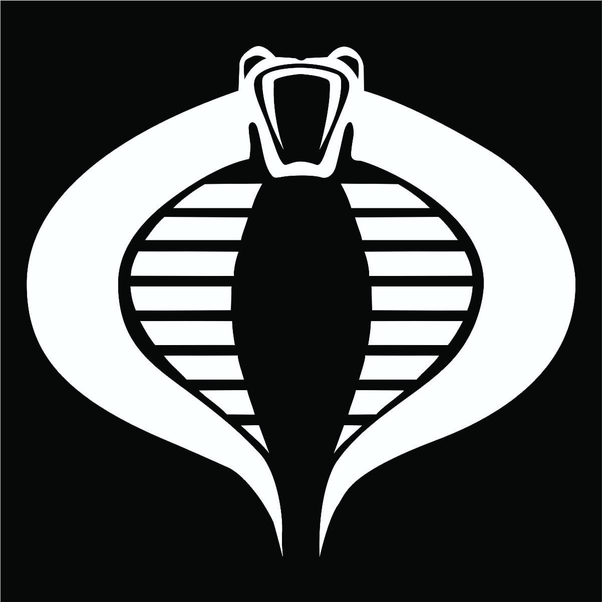 Cobra Command GI JOE- Vinyl Die Cut Car Decal Sticker – FREE SHIP-
