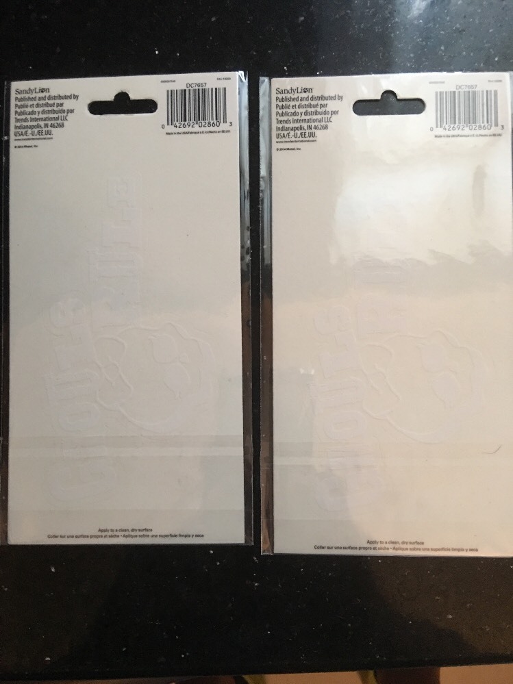 MONSTER HIGH GHOULS RULE Autocollant STICKER BRAND NEW CAR 7657 Lot Of 2