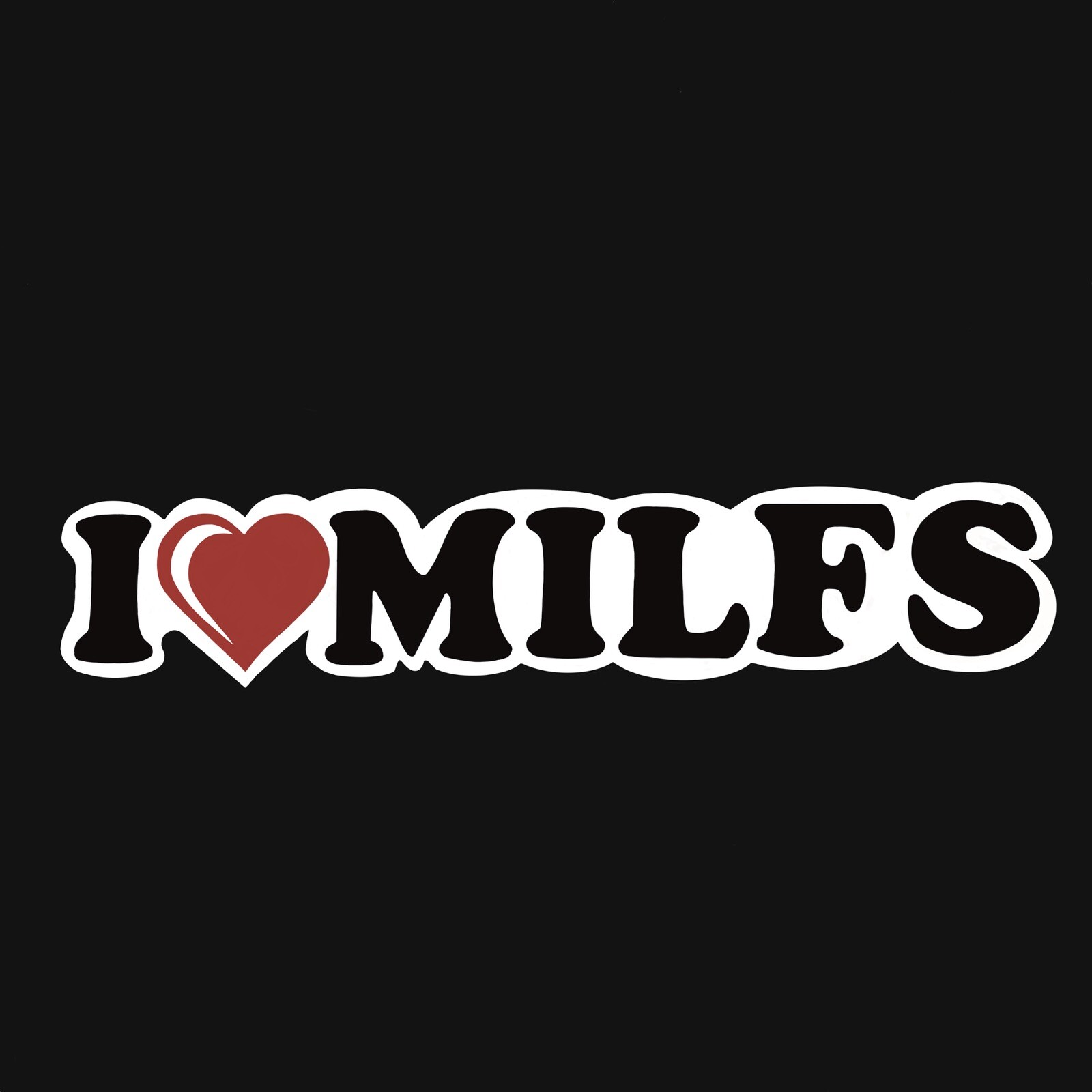 Custom Funny Phone Laptop Wall Vinyl Decal Sticker “I Love Milfs”