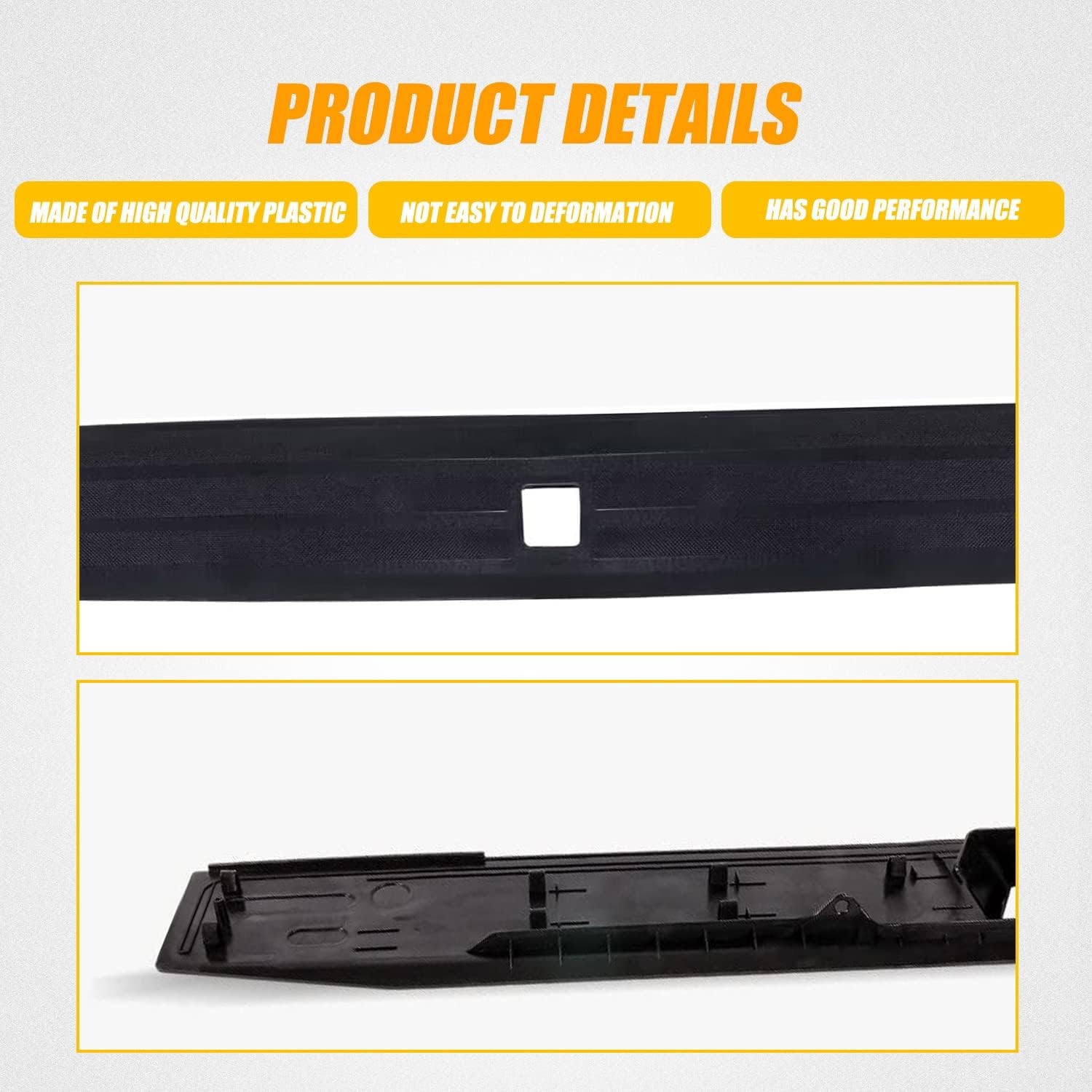 Tailgate Molding Trim Compatible with 2017-2022 Ford F250 F350 F-250 F-350 Supe