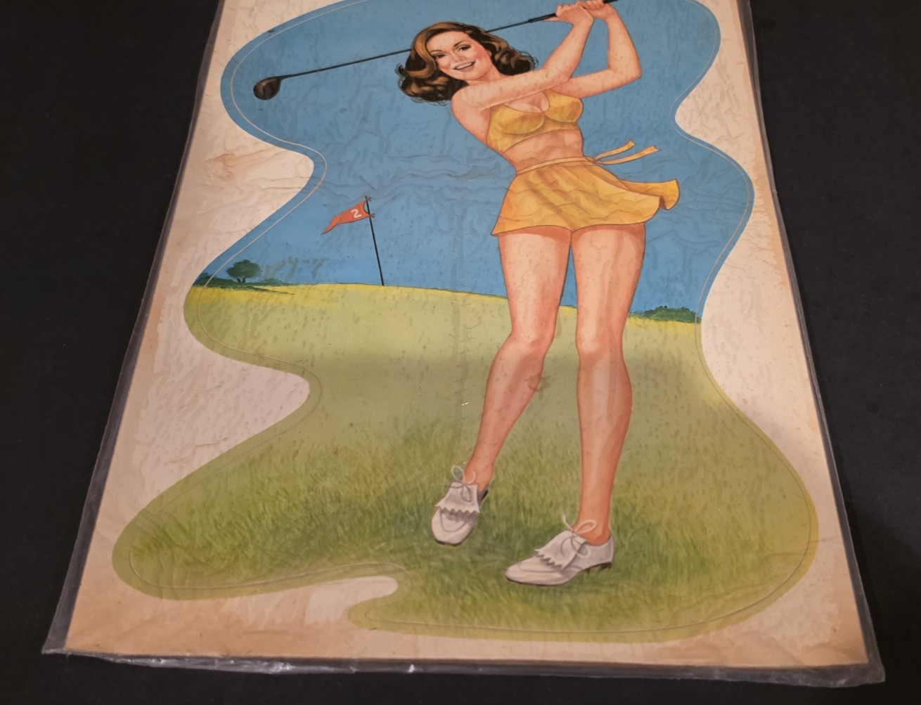 1960's-70's SPORT STIK Original Vinyl Sticker-Decal-UNUSED-Great Display-NOS