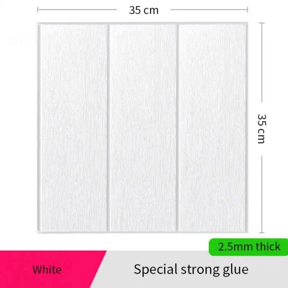 20Pcs 3D Wall Stickers Brick Self Adhesive Panels Home Decor Sticker8474